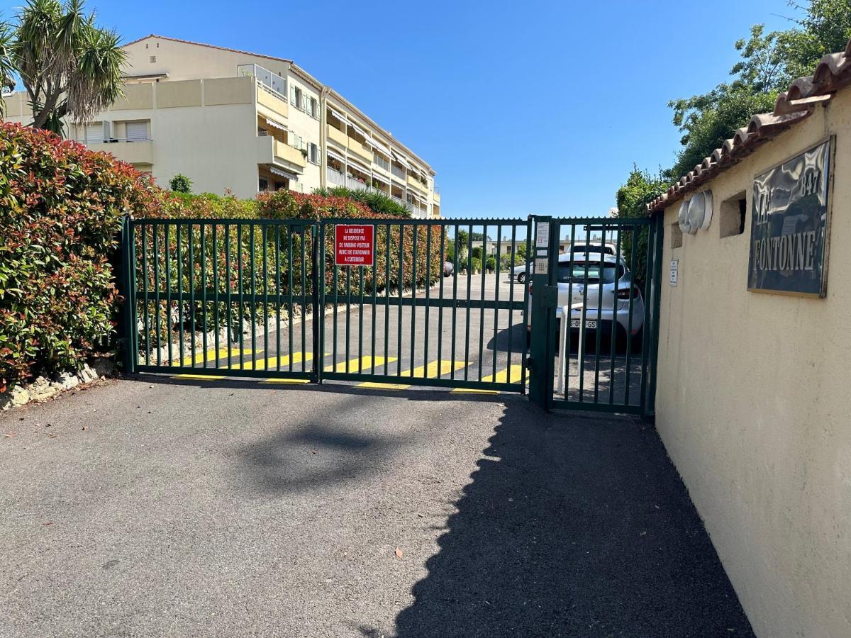 Studio Calme Dernier Etage Antibes Exteriör bild